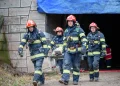 FOTO Exercițiu amplu ISU la Sighișoara. Scenariu cu incendiu, victime multiple și activarea Planului Roșu