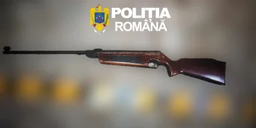 Percheziții în județul Sibiu într-un dosar privind regimul armelor. 2 arme, dar și muniție, ridicate de polițiști