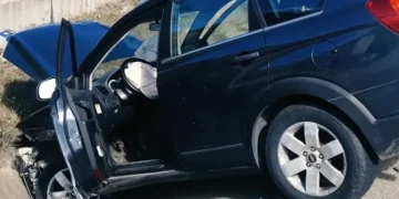 VIDEO Șofer reținut după accidentul cu trei mașini din Viișoara. Etilotestul a indicat 1,05 mg/l