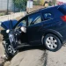 VIDEO Șofer reținut după accidentul cu trei mașini din Viișoara. Etilotestul a indicat 1,05 mg/l