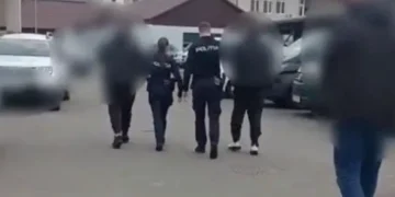 VIDEO 2 bărbați au fost reținuți după o bătaie în Cluj-Napoca