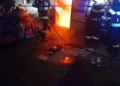 Incendiu în Blaj. Pompierii caută o persoană posibil surprinsă de flăcări