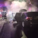 Incendiu auto în Feleacu. Focul a pornit la compartimentul motor