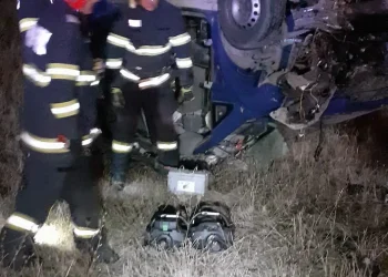 Accident mortal în județul Satu Mare. Un bărbat a murit, un tânăr a ajuns la spital