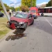 2 mașini implicate într-un accident pe strada Decebal din Alba Iulia