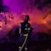FOTO Casă distrusă de incendiu în Bihor. Apelul la 112 a fost făcut după aproximativ 3 ore