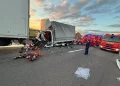 Accident grav pe A1, spre Boița, Sibiu. Un bărbat a fost scos din mașină în stop cardio-respirator