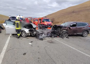 FOTO Accident grav pe centura Vâlcele-Apahida, lângă Pata. 2 persoane transportate la spital