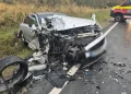 FOTO Accident în zona Feleacu. 6 persoane, printre care 2 copii, au avut nevoie de îngrijiri medicale