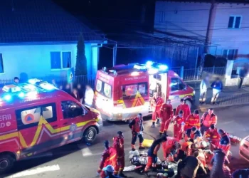 FOTO Tragedie la Tălmaciu. Doi copii de 2 și 4 ani au murit în urma unui incendiu