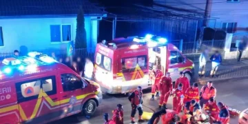 FOTO Tragedie la Tălmaciu. Doi copii de 2 și 4 ani au murit în urma unui incendiu