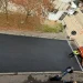 FOTO Stadiul lucrărilor din zona străzii Ecaterina Teodoroiu din municipiul Dej. Stratul de asfalt este turnat