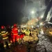 Accident rutier în Saschiz, pe E60. Autocamion și autoturism implicate, trafic blocat