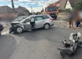 Accident cu trei persoane evaluate medical la Turda. O femeie și un tânăr au ajuns la spital