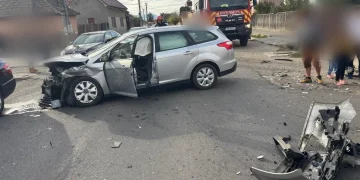 Accident cu trei persoane evaluate medical la Turda. O femeie și un tânăr au ajuns la spital