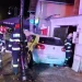 Accident la Zărnești provocat de un șofer începător. Pagube uriașe și un pasager spitalizat